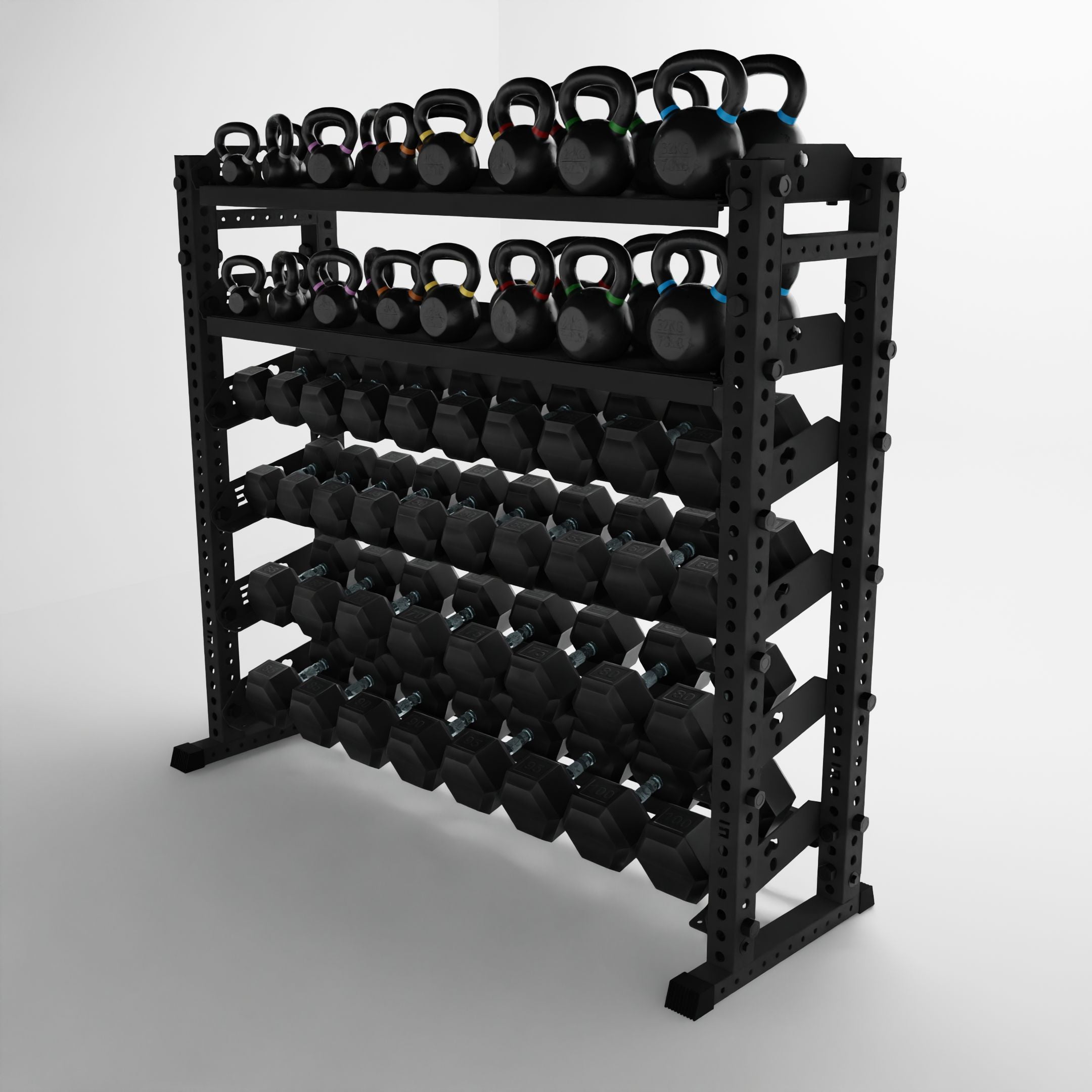 Delta | 6-Tier Horizontal Rack