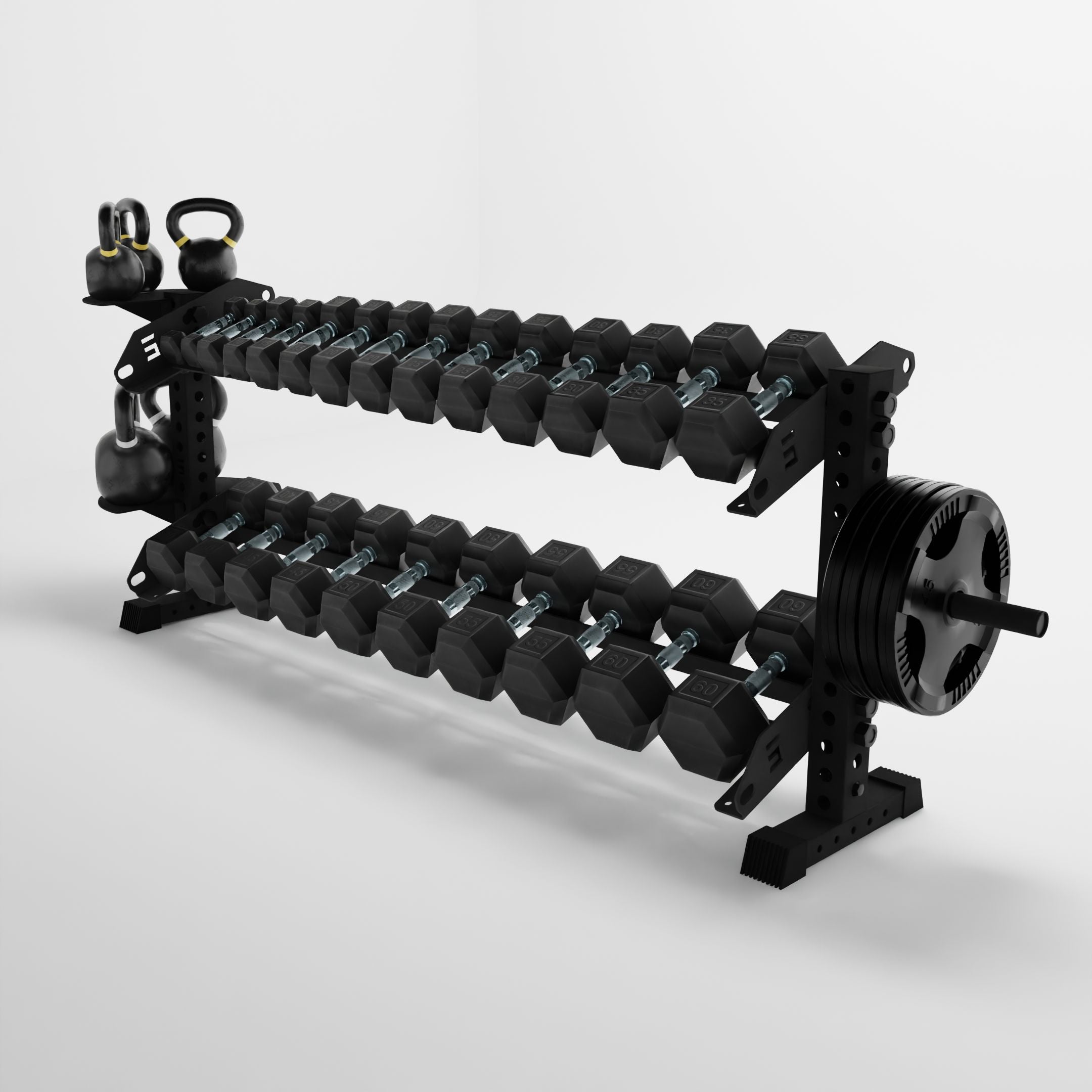 Bravo | 2-Tier Horizontal Rack