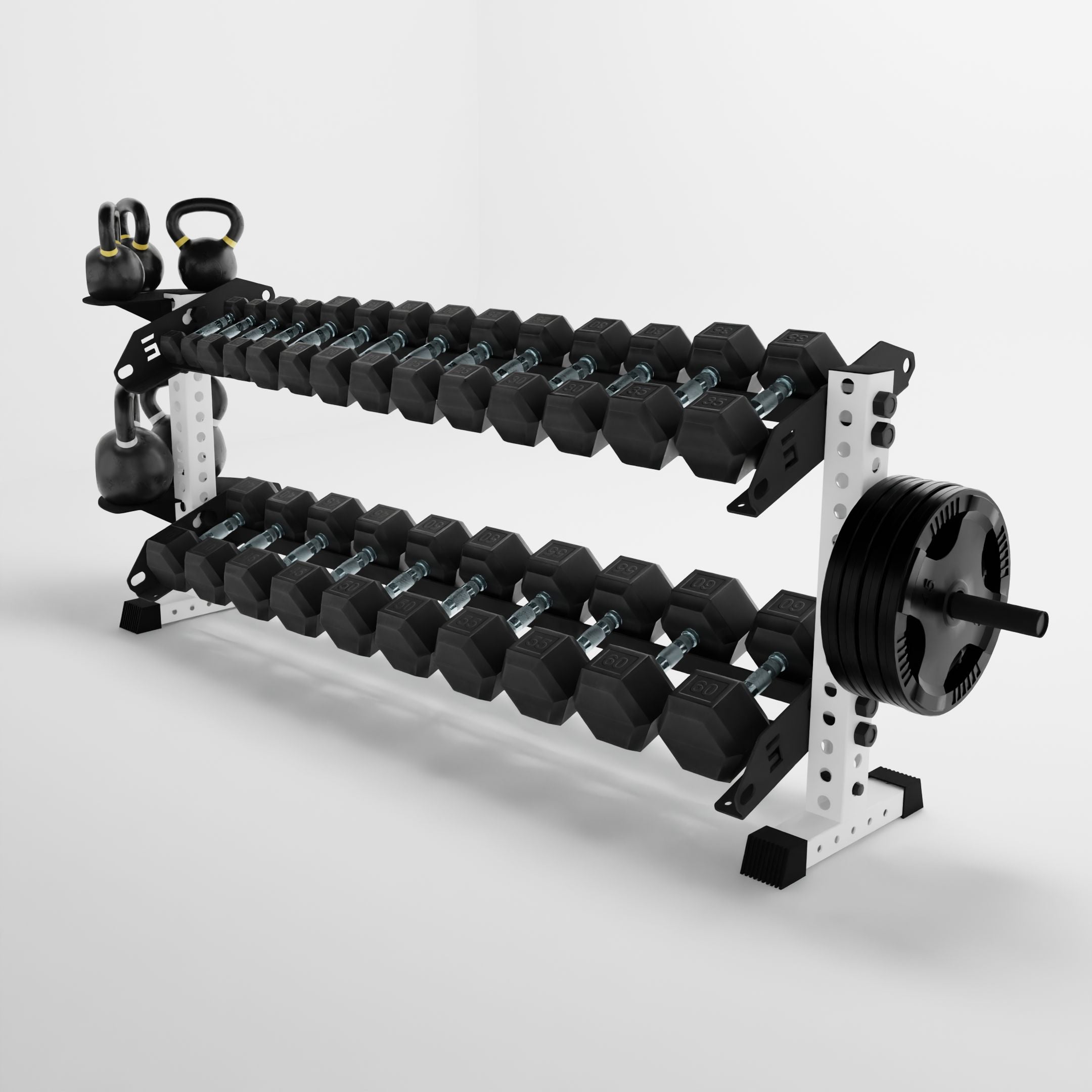 Bravo | 2-Tier Horizontal Rack