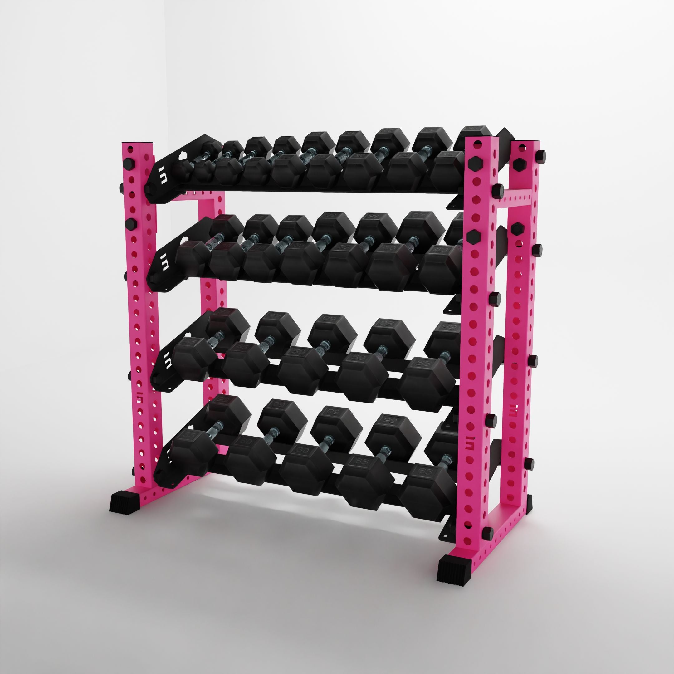 Alpha | 4-Tier Horizontal Rack | Double-Post