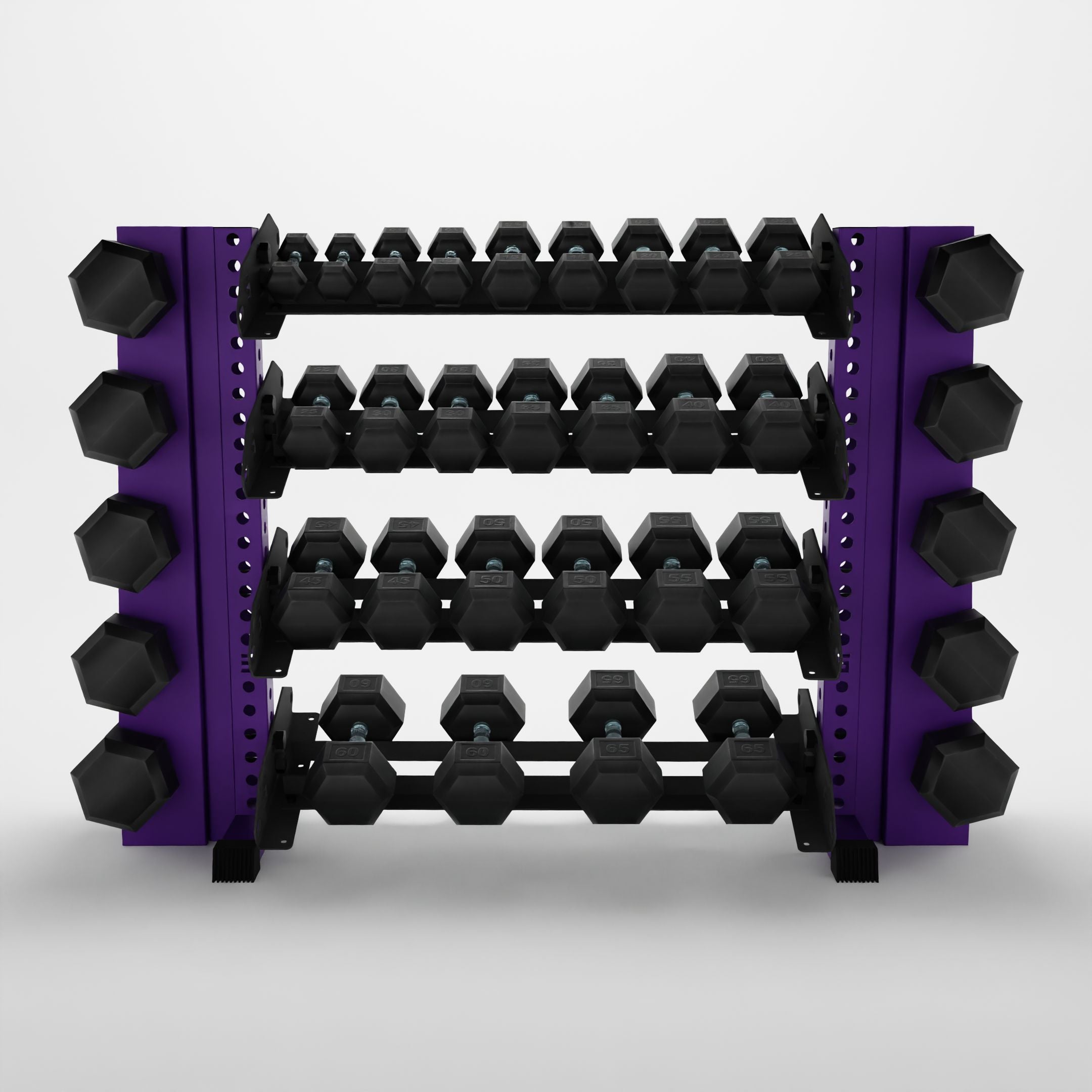 Alpha | 4-Tier Horizontal Rack