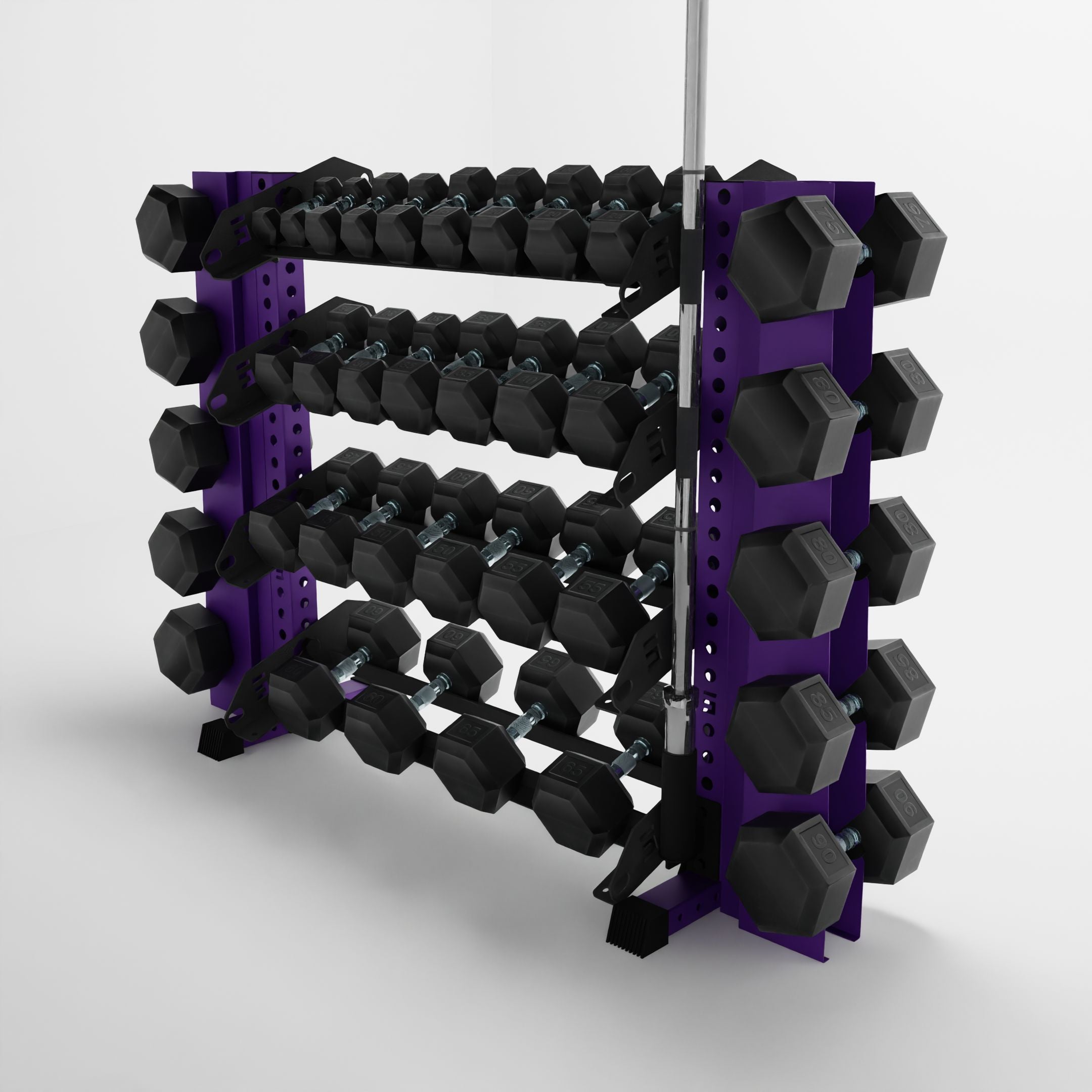 Alpha | 4-Tier Horizontal Rack