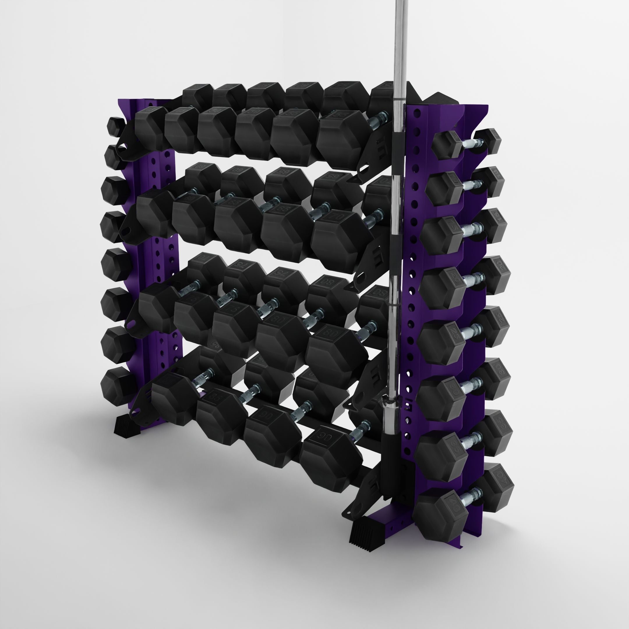 Alpha | 4-Tier Horizontal Rack