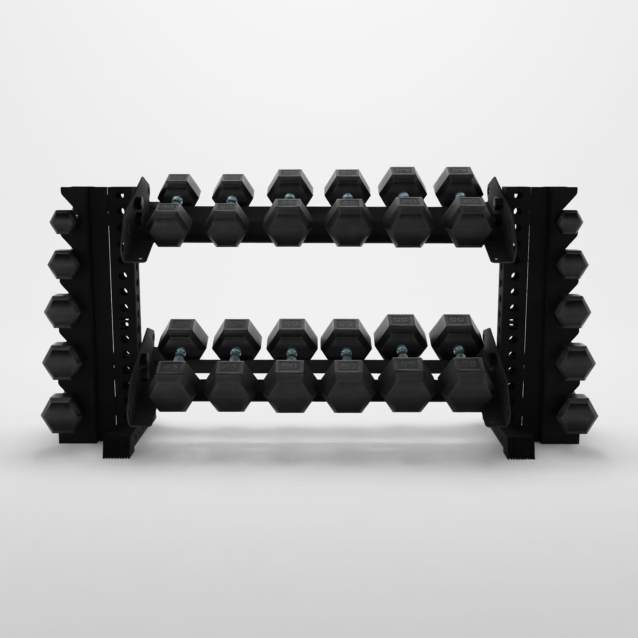 Bravo | Vertical Dumbbell Storage Add-on for Horizontal Rack