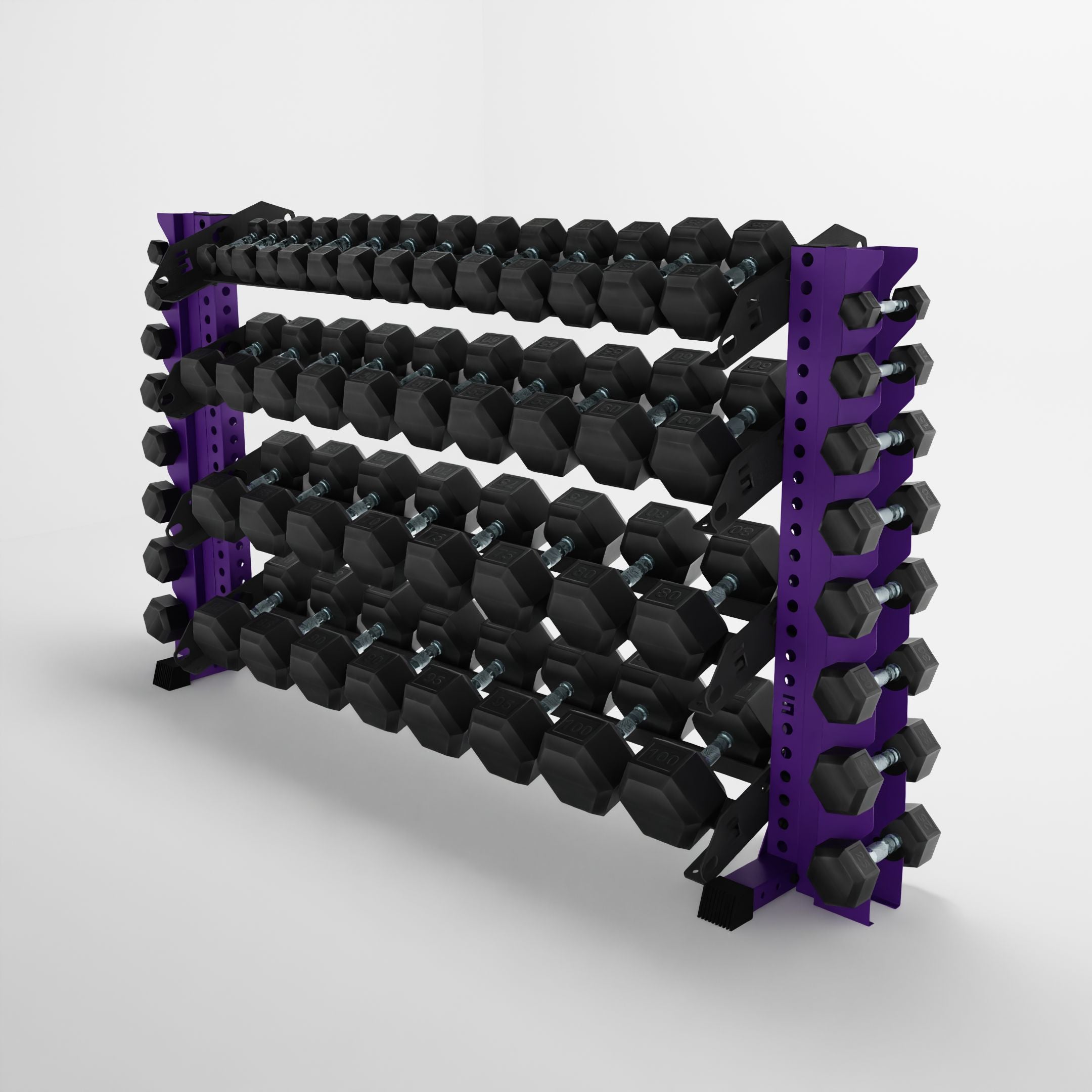 Alpha | 4-Tier Horizontal Rack