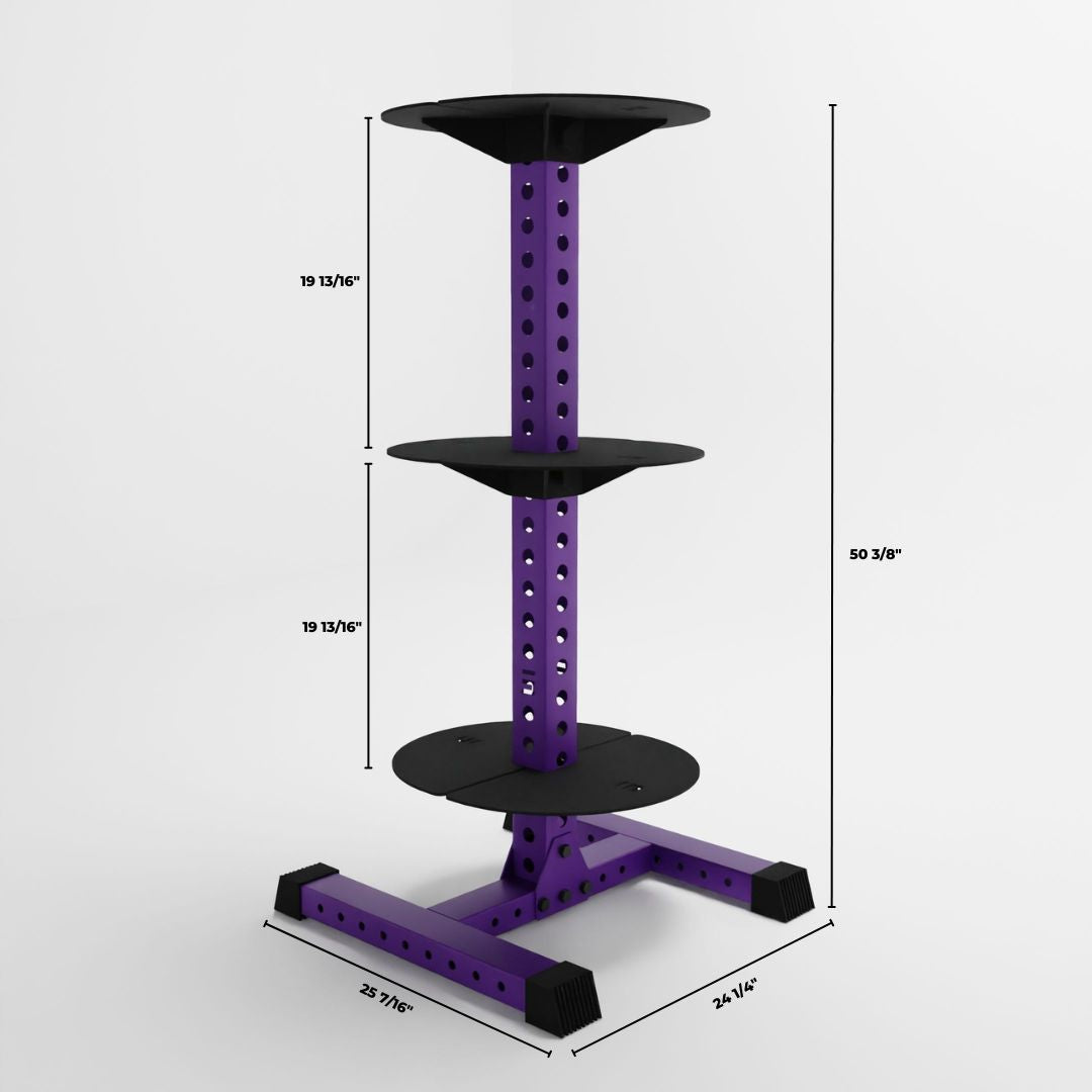 Alpha KB | Vertical Kettlebell Storage Rack
