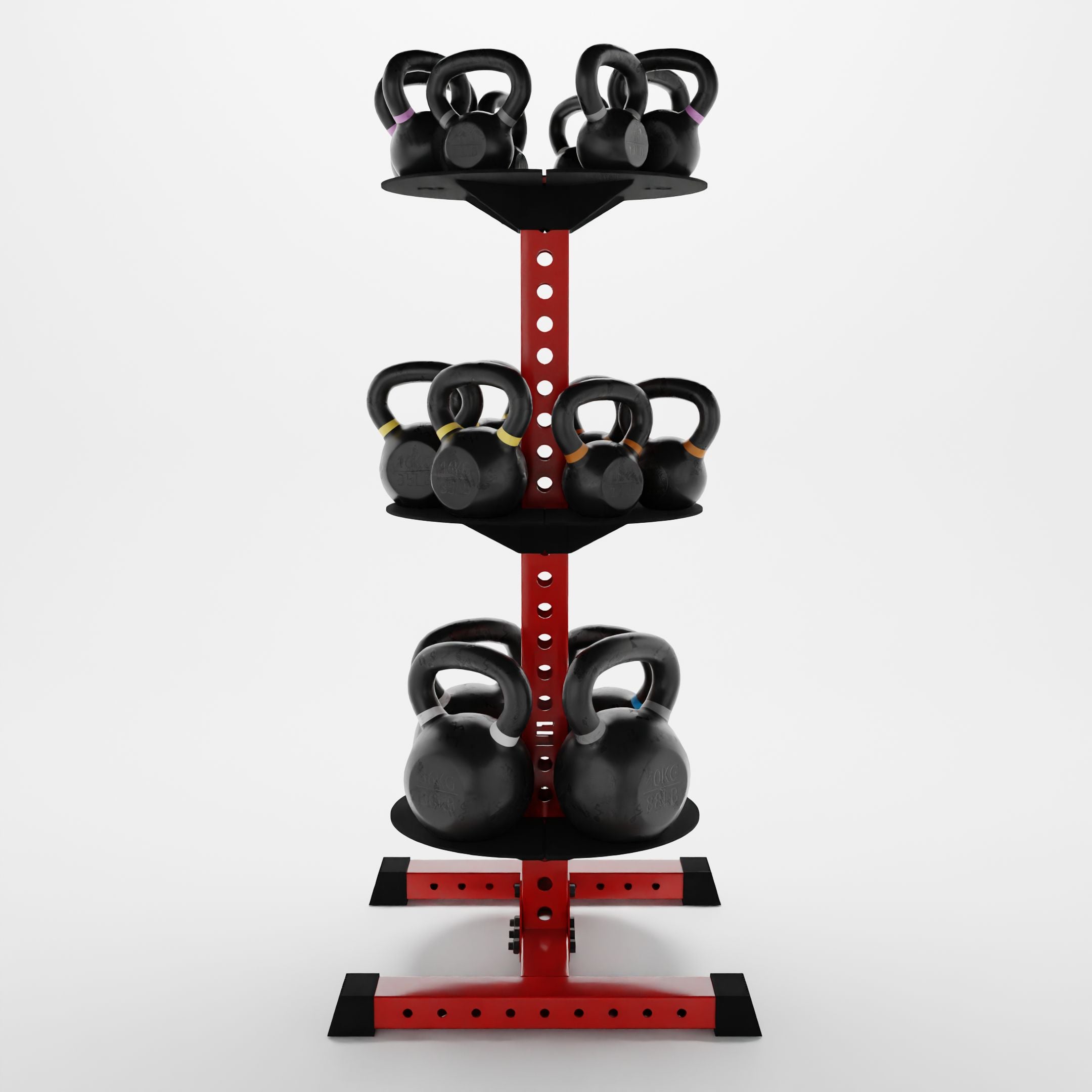 Alpha KB | Vertical Kettlebell Storage Rack