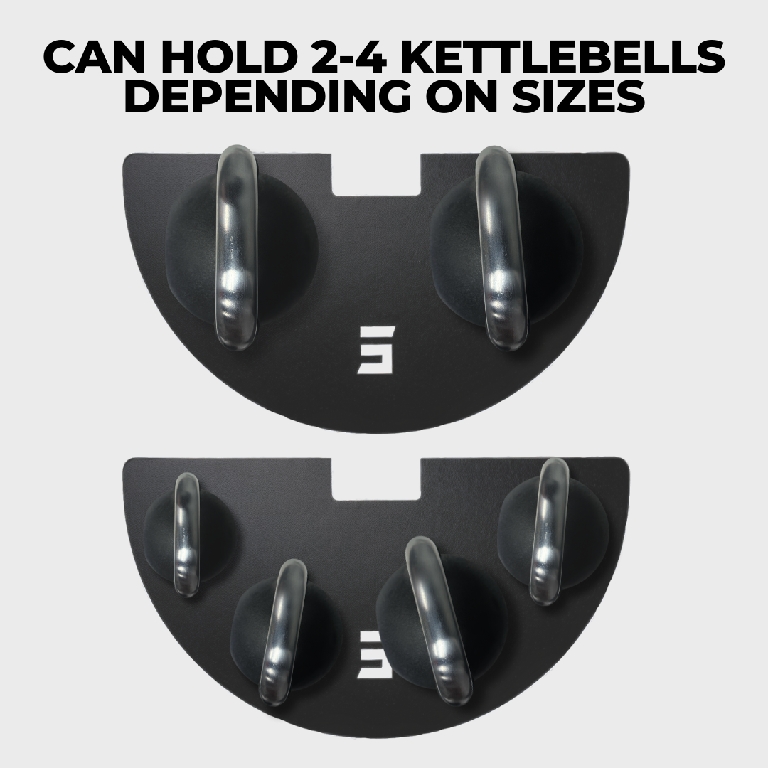 Kettlebell Shelf Black