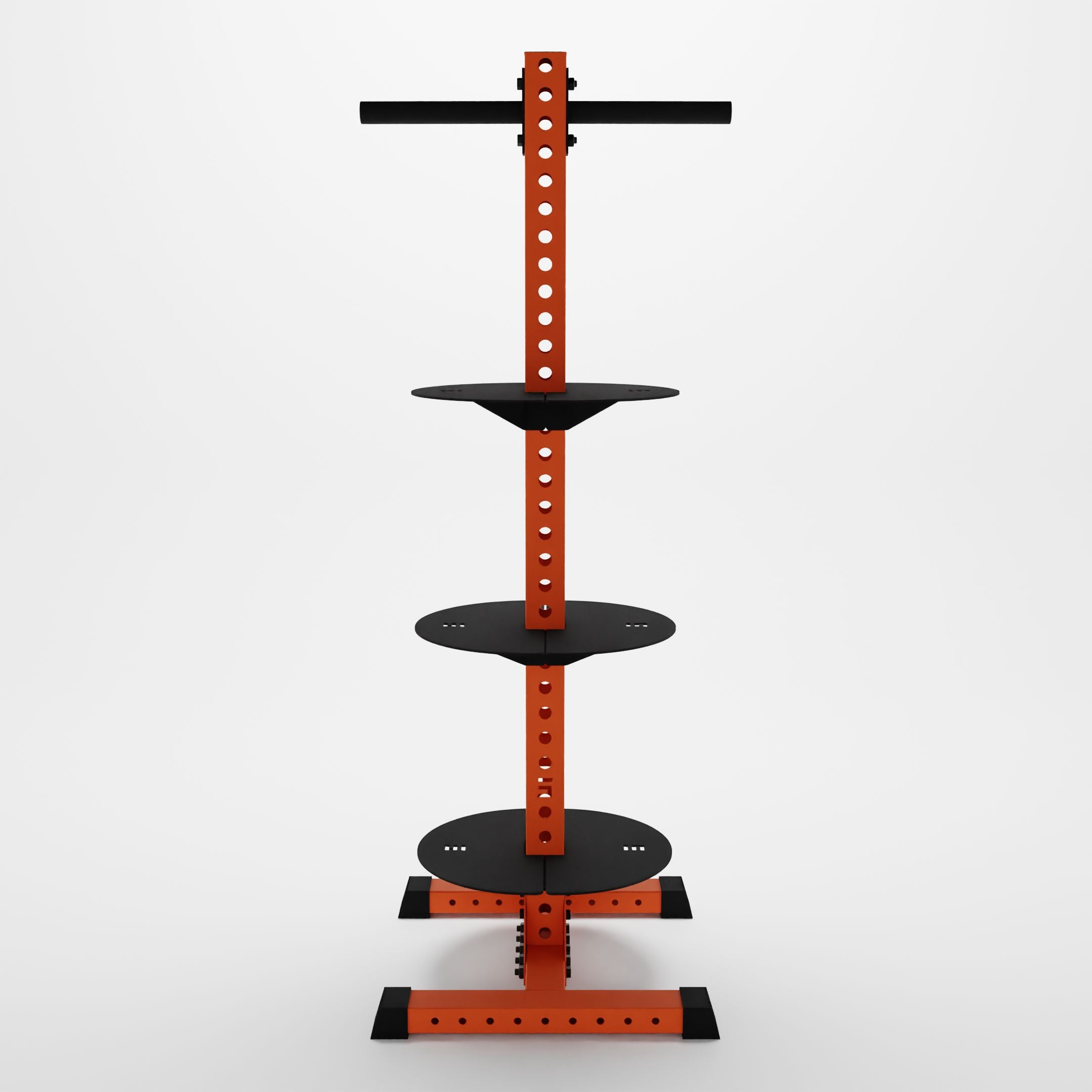 Delta PK | Vertical Hybrid Plate and Kettlebell Storage Rack