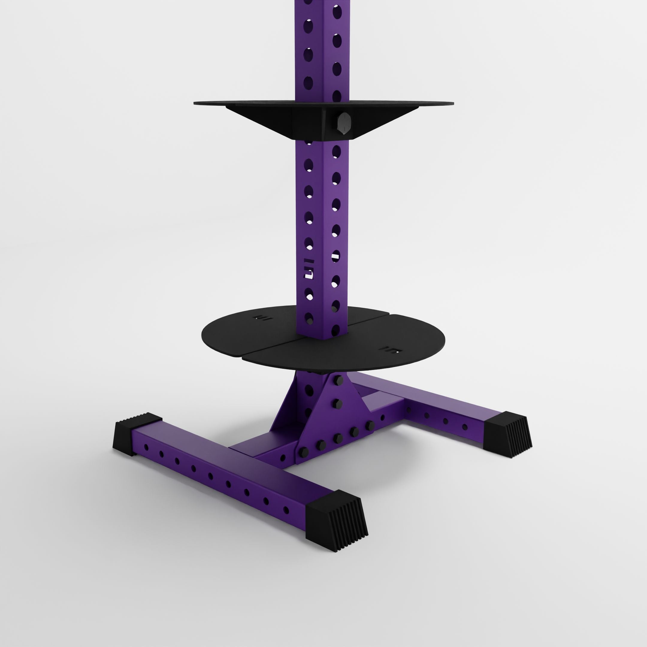 Delta PK | 4-Tier Vertical Hybrid Plate and Kettlebell Storage Rack