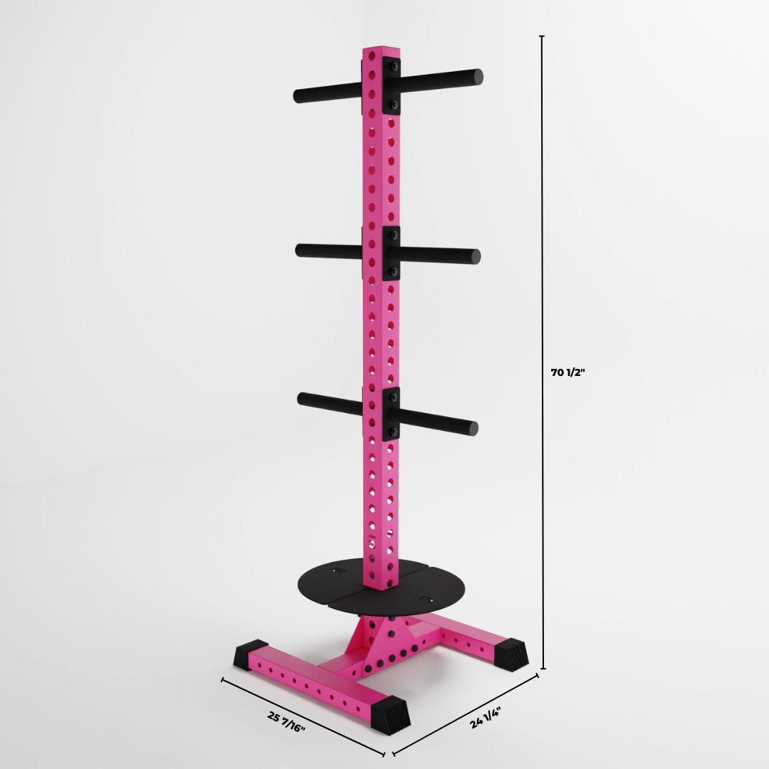 Delta PK | Vertical Hybrid Plate and Kettlebell Storage Rack