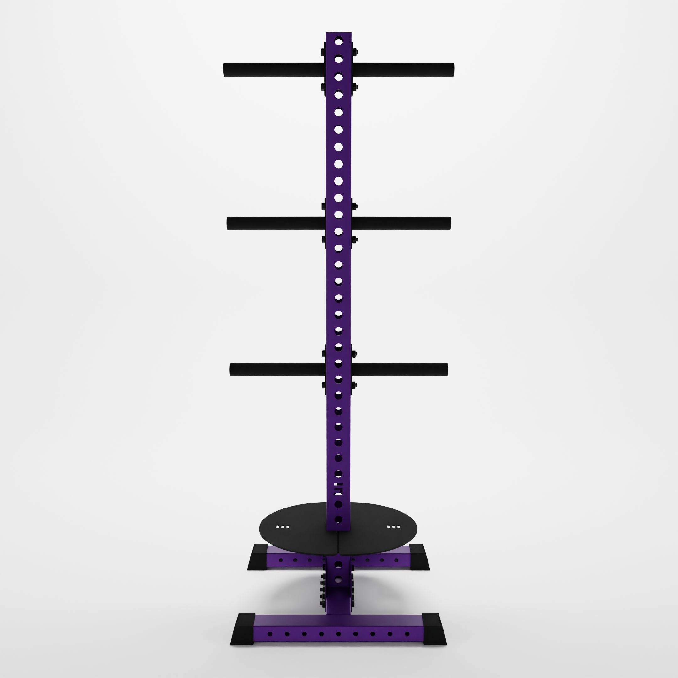 Delta PK | 4-Tier Vertical Hybrid Plate and Kettlebell Storage Rack