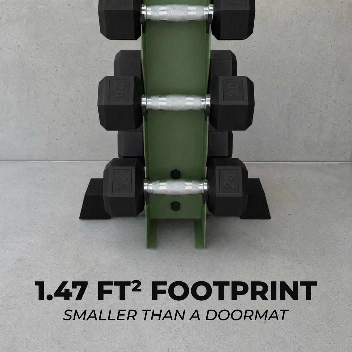 Bravo | 5-Tier Vertical Dumbbell Storage Rack