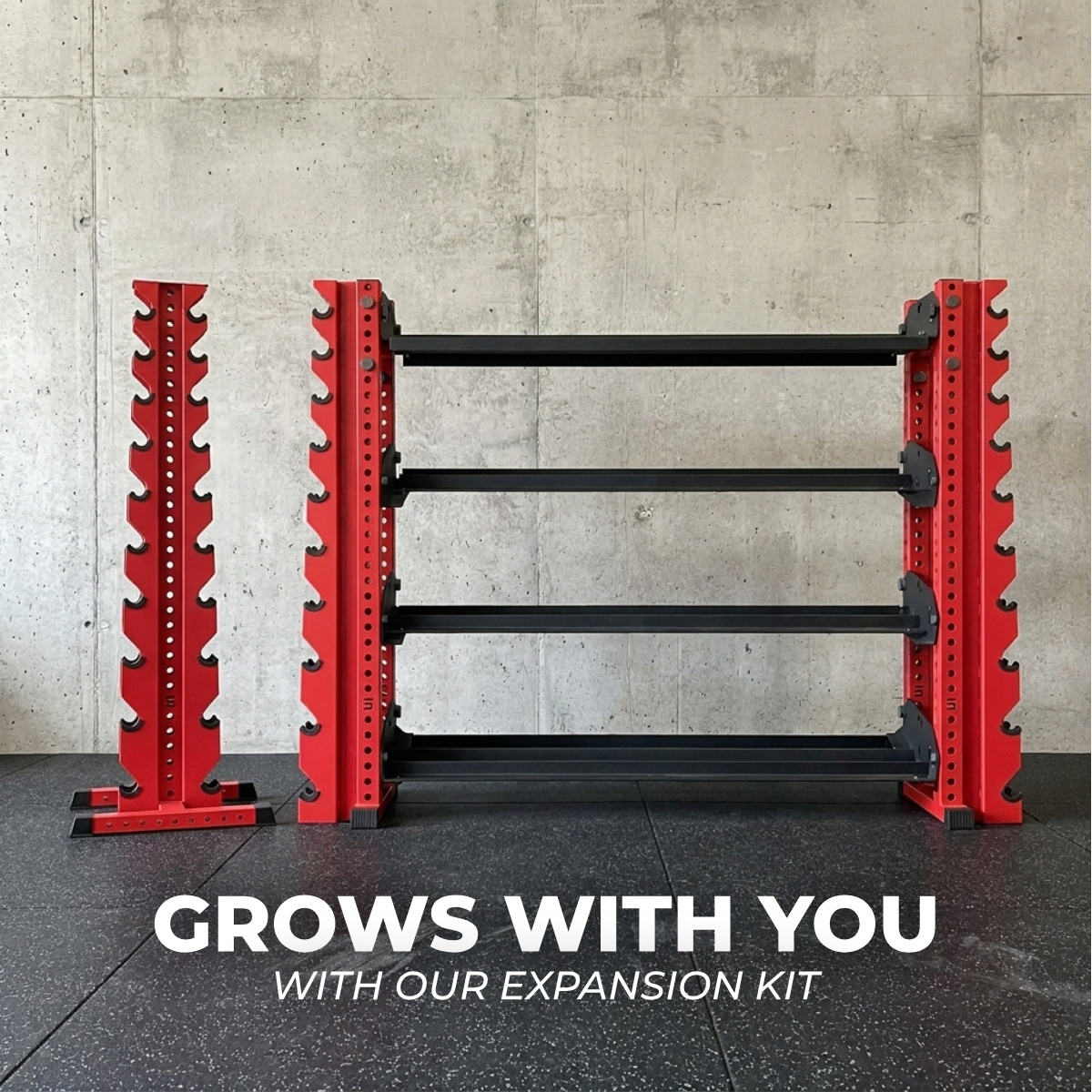 Delta | 10-Tier Vertical Dumbbell Storage Rack