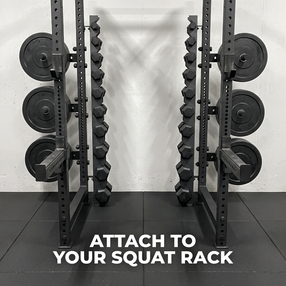 Delta | 10-Tier Vertical Dumbbell Storage Wall/Rack Mount