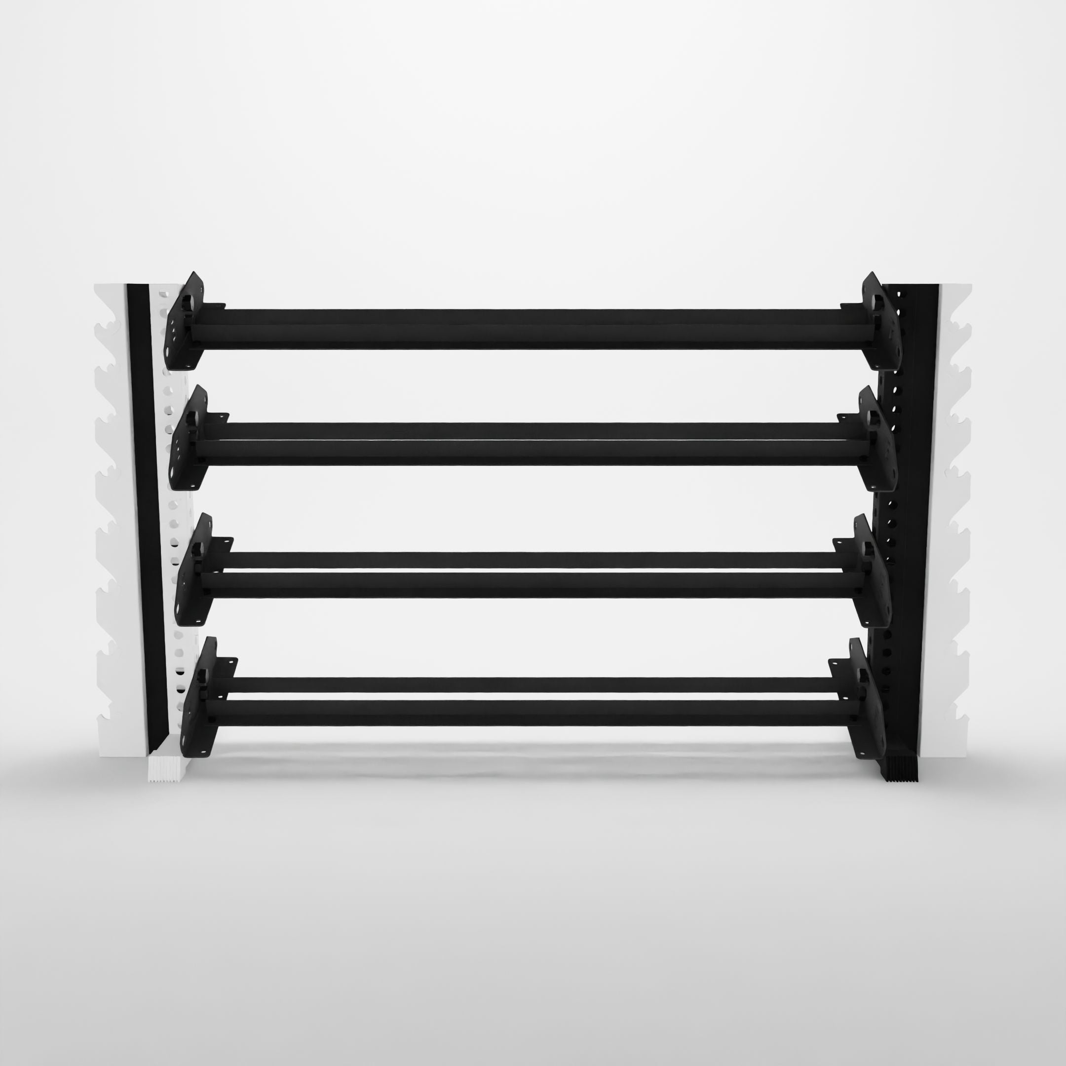 black 70-inch alpha vertical to horizontal rack expansion kit