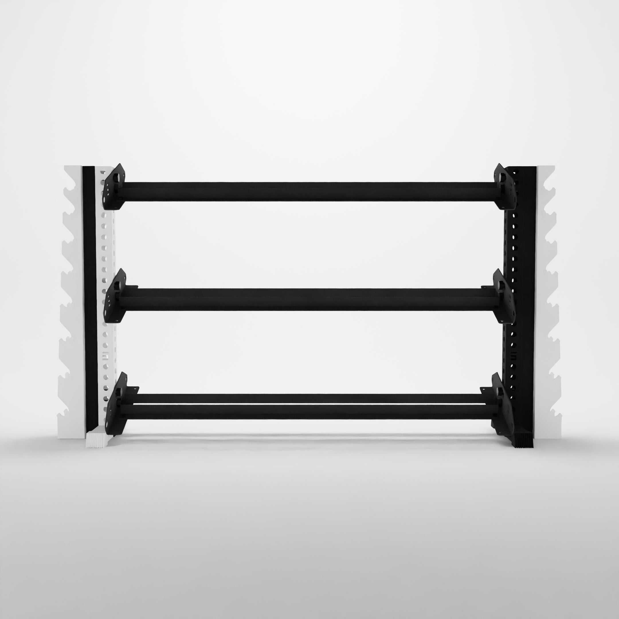 black 70-inch alpha vertical to horizontal rack expansion kit