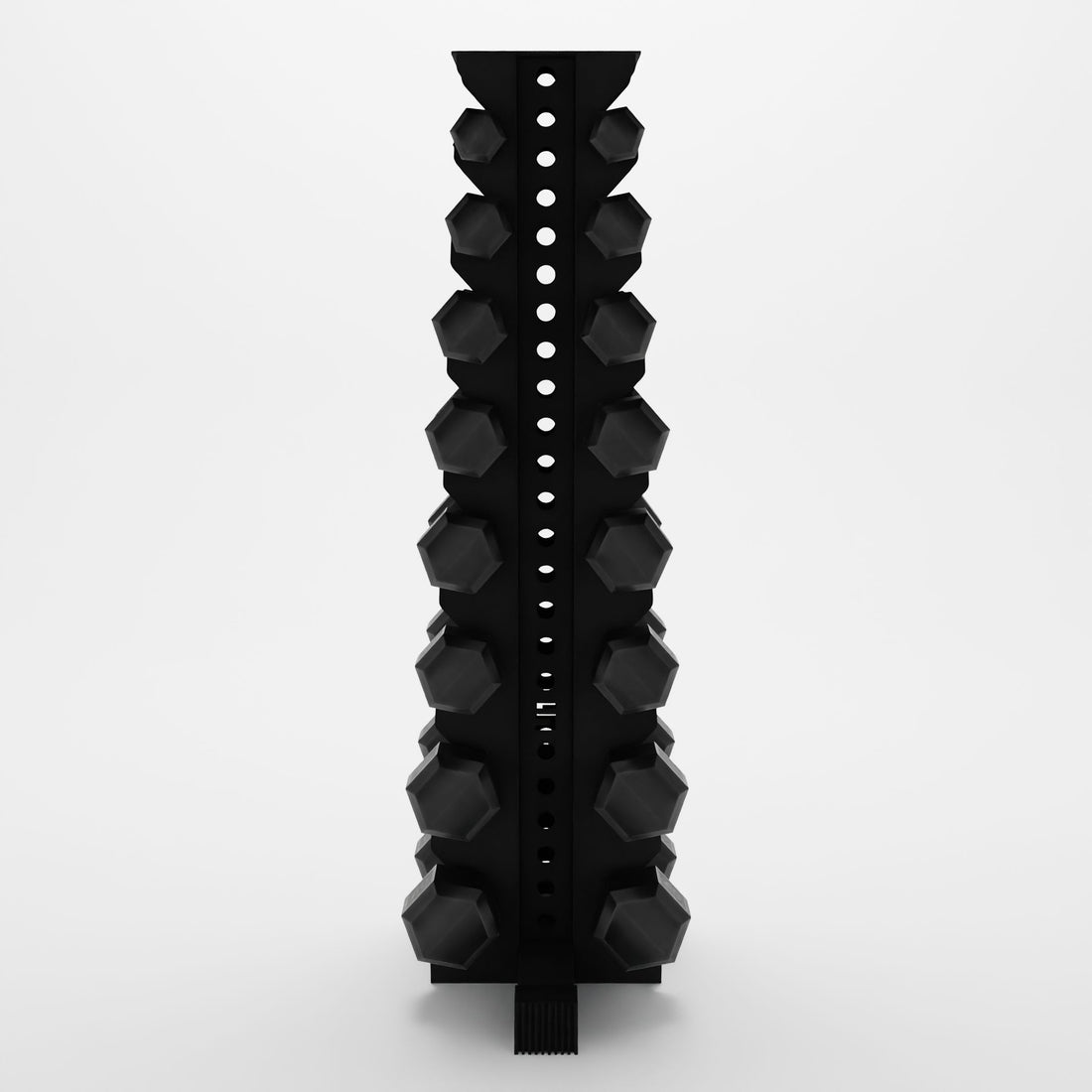 Custom Stackable Dumbll Rack 8-Tier Vertical Dumbbell Rack | Synergy Custom Fitness