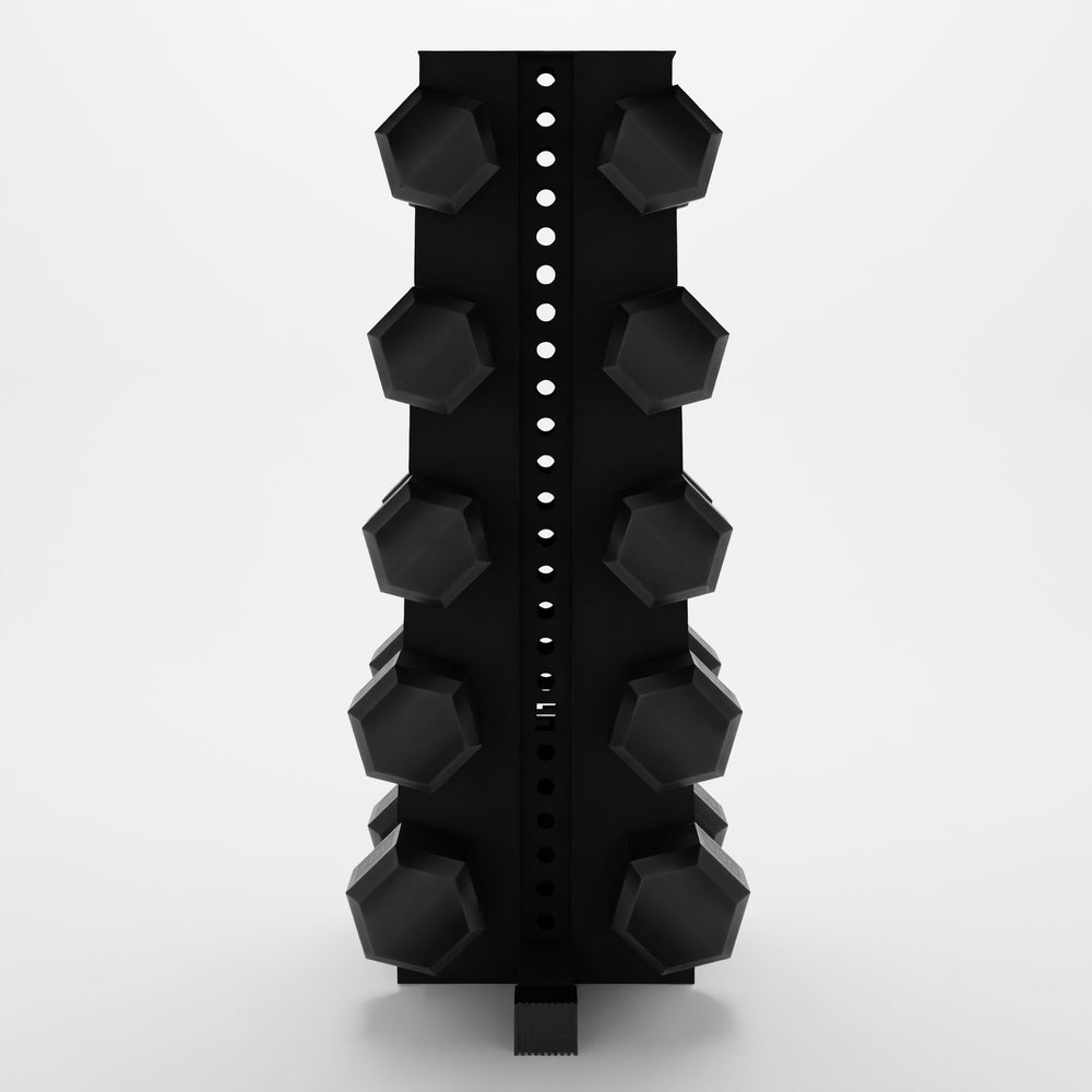 Custom Stackable Dumbll Rack Heavy-Weight Vertical Dumbbell Rack | Synergy Custom Fitness