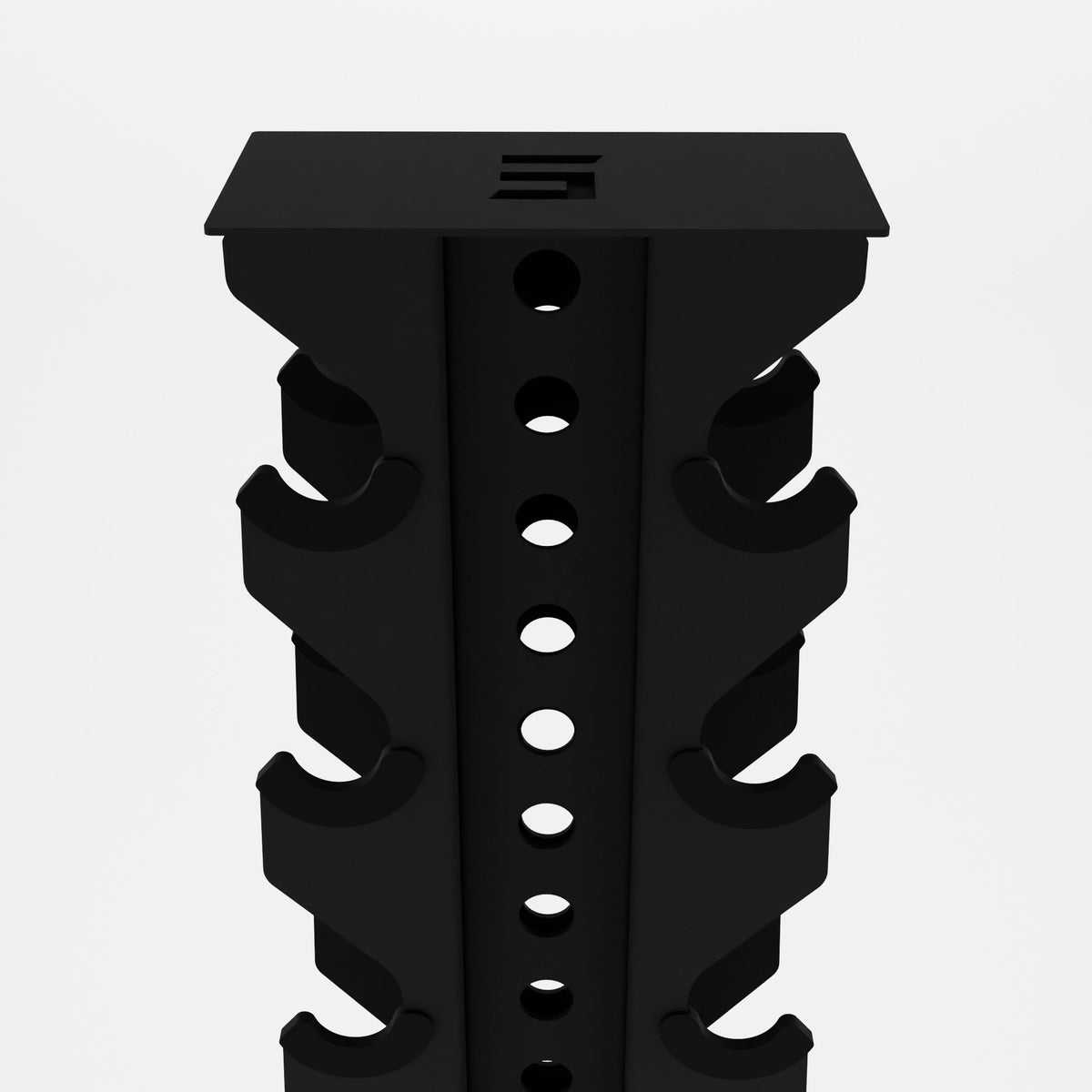 Custom Stackable Dumbll Rack 10-Tier Vertical Dumbbell Rack | Synergy Custom Fitness