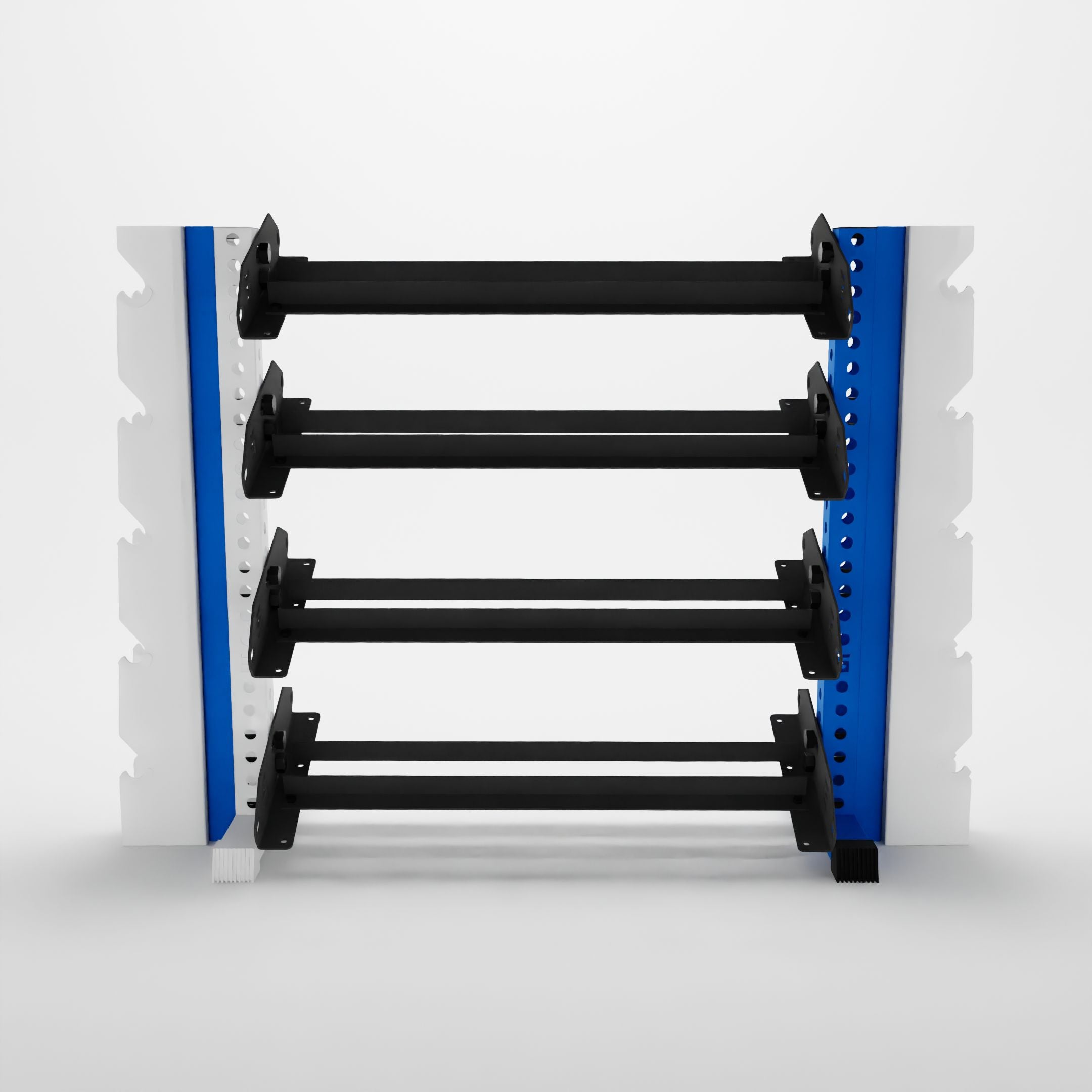 blue 43-inch alpha elite vertical to horizontal rack expansion kit