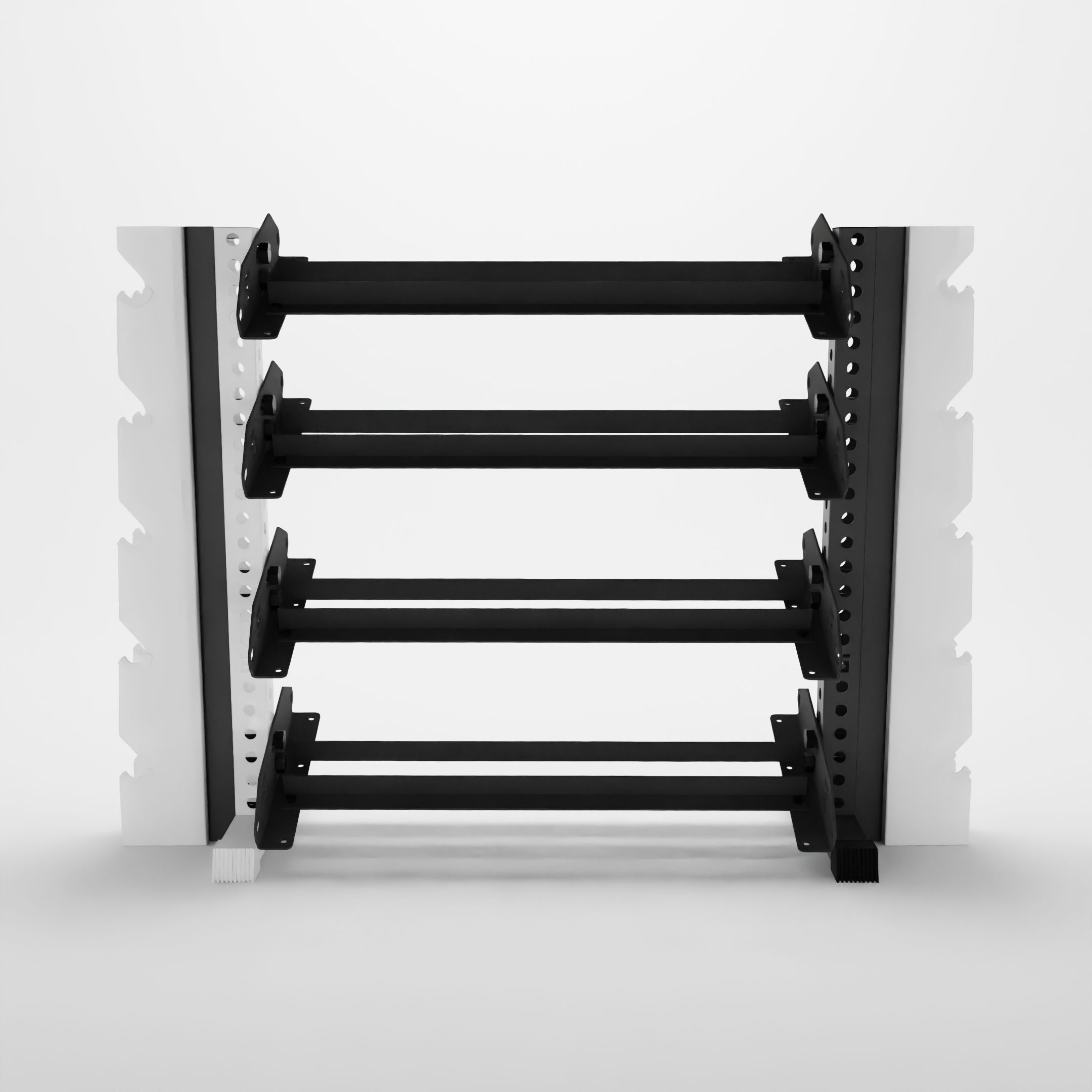 grey 43-inch alpha elite vertical to horizontal rack expansion kit