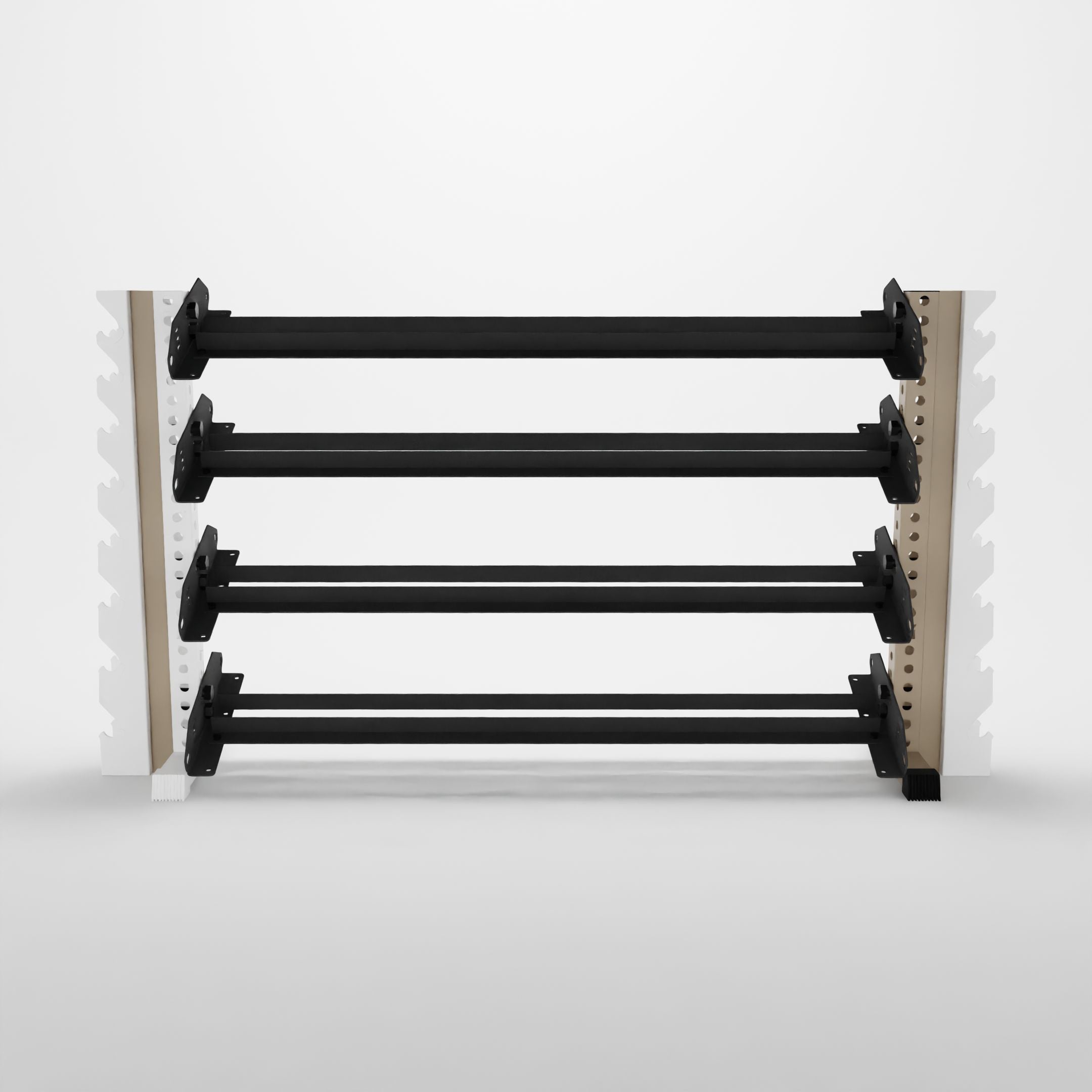 military tan 70-inch alpha vertical to horizontal rack expansion kit