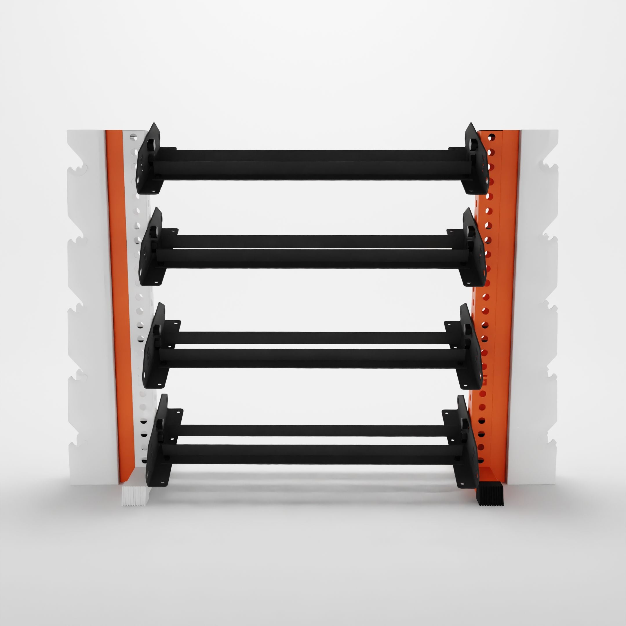 orange 43-inch alpha elite vertical to horizontal rack expansion kit