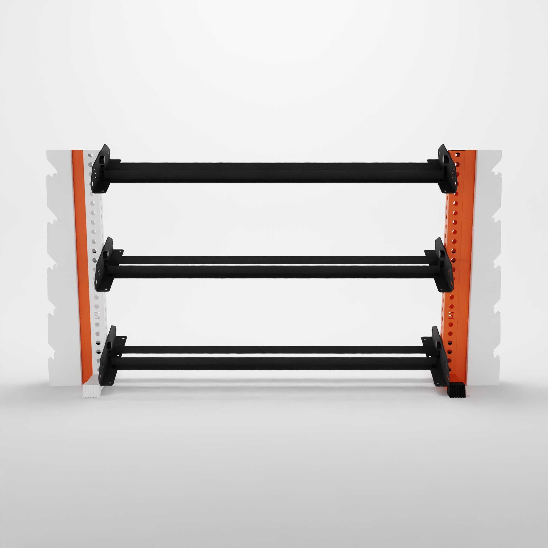 orange 70-inch alpha elite vertical to horizontal rack expansion kit