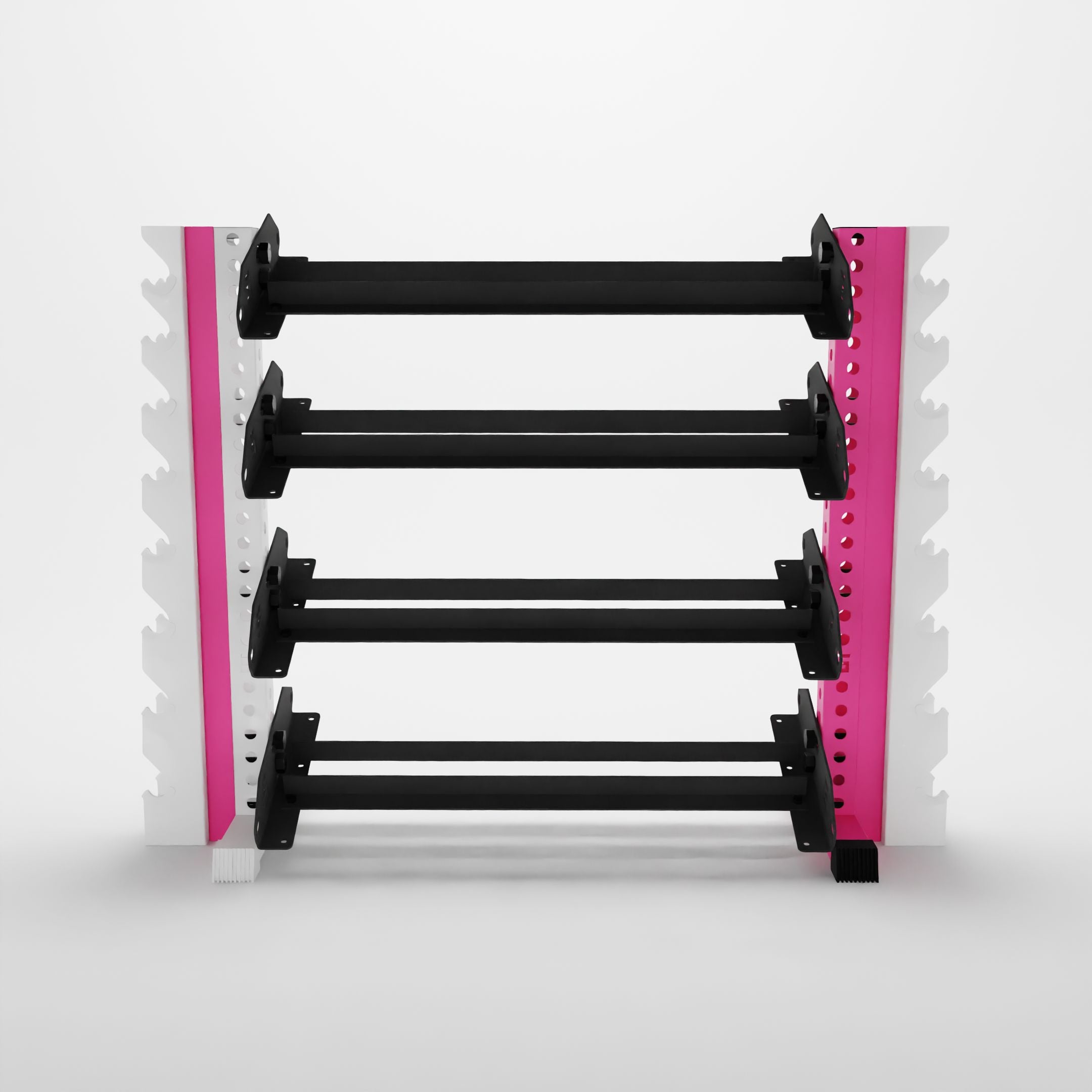 pink 43-inch alpha 4-tier vertical to horizontal rack expansion kit