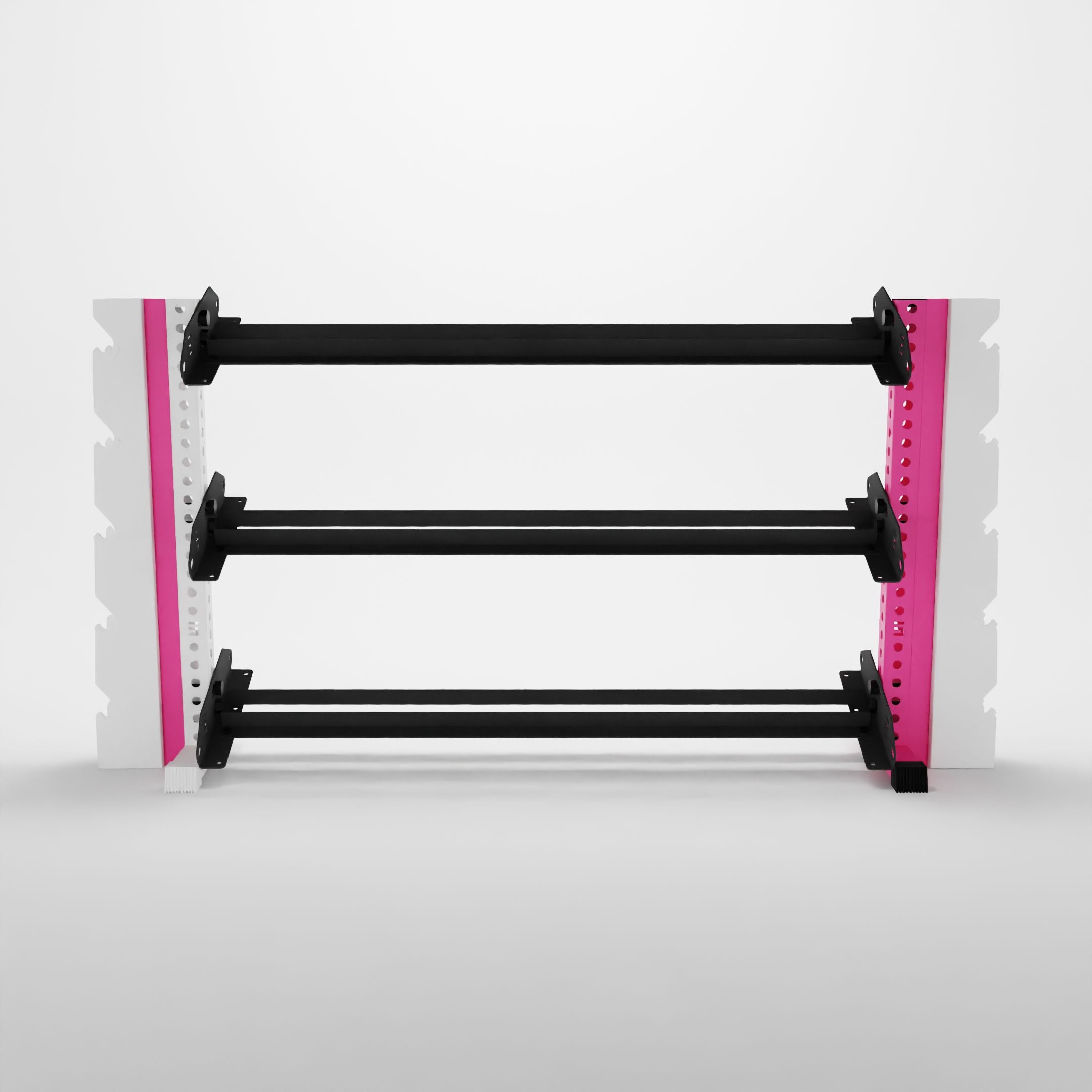 pink 70-inch alpha elite vertical to horizontal rack expansion kit