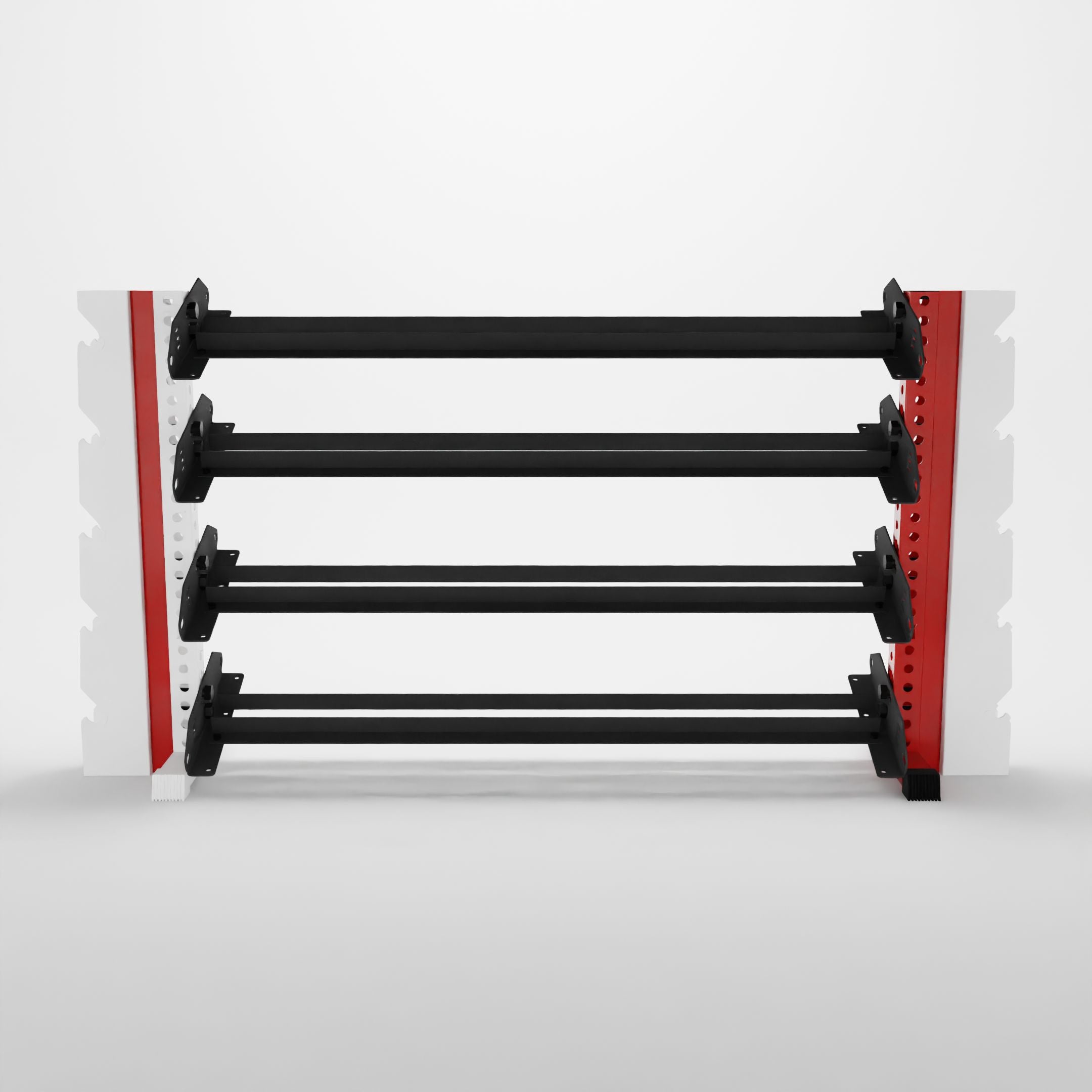 red 70-inch alpha elite vertical to horizontal rack expansion kit