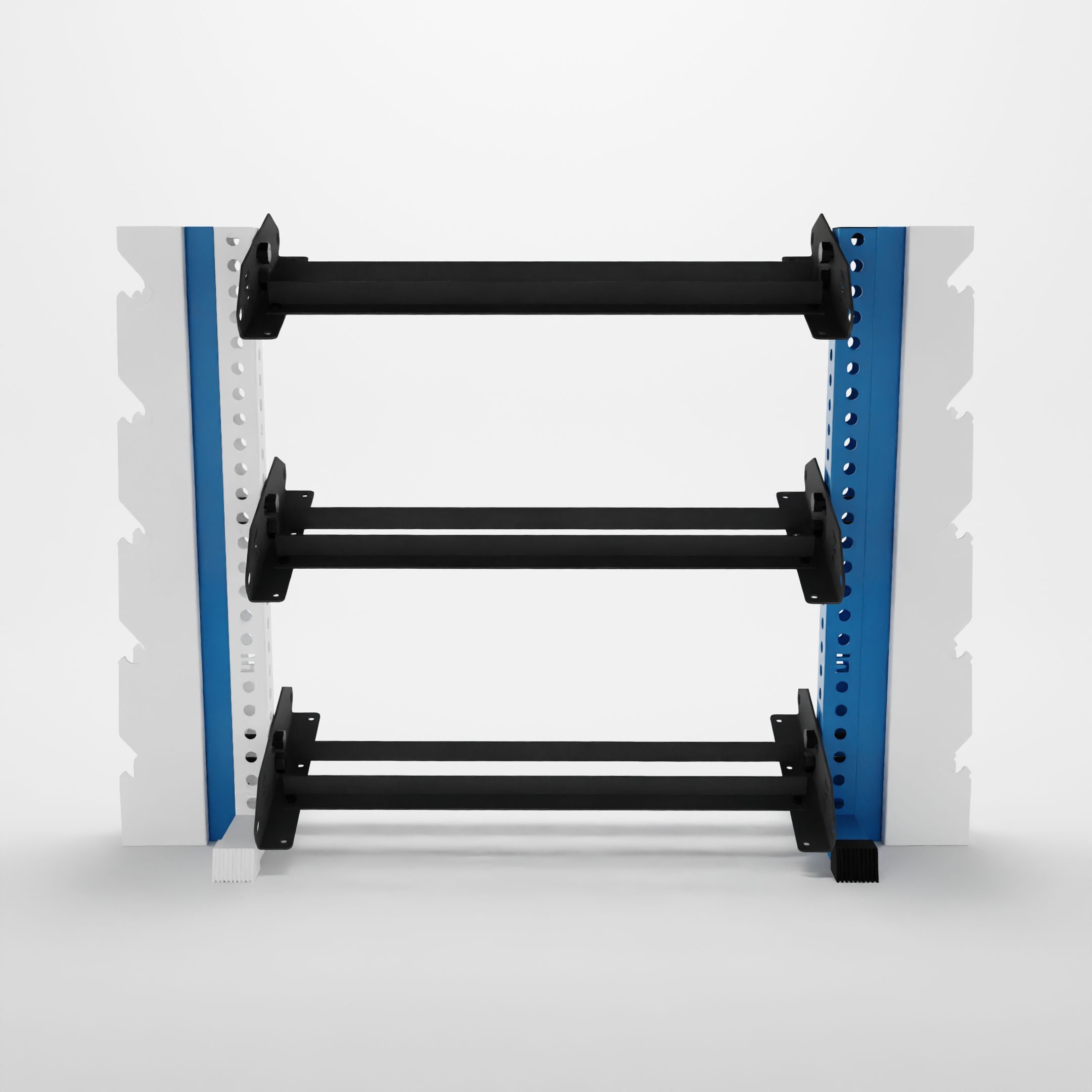 synergy blue 43-inch alpha elite vertical to horizontal rack expansion kit