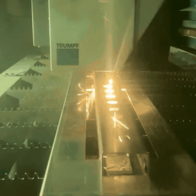 Laser cutting