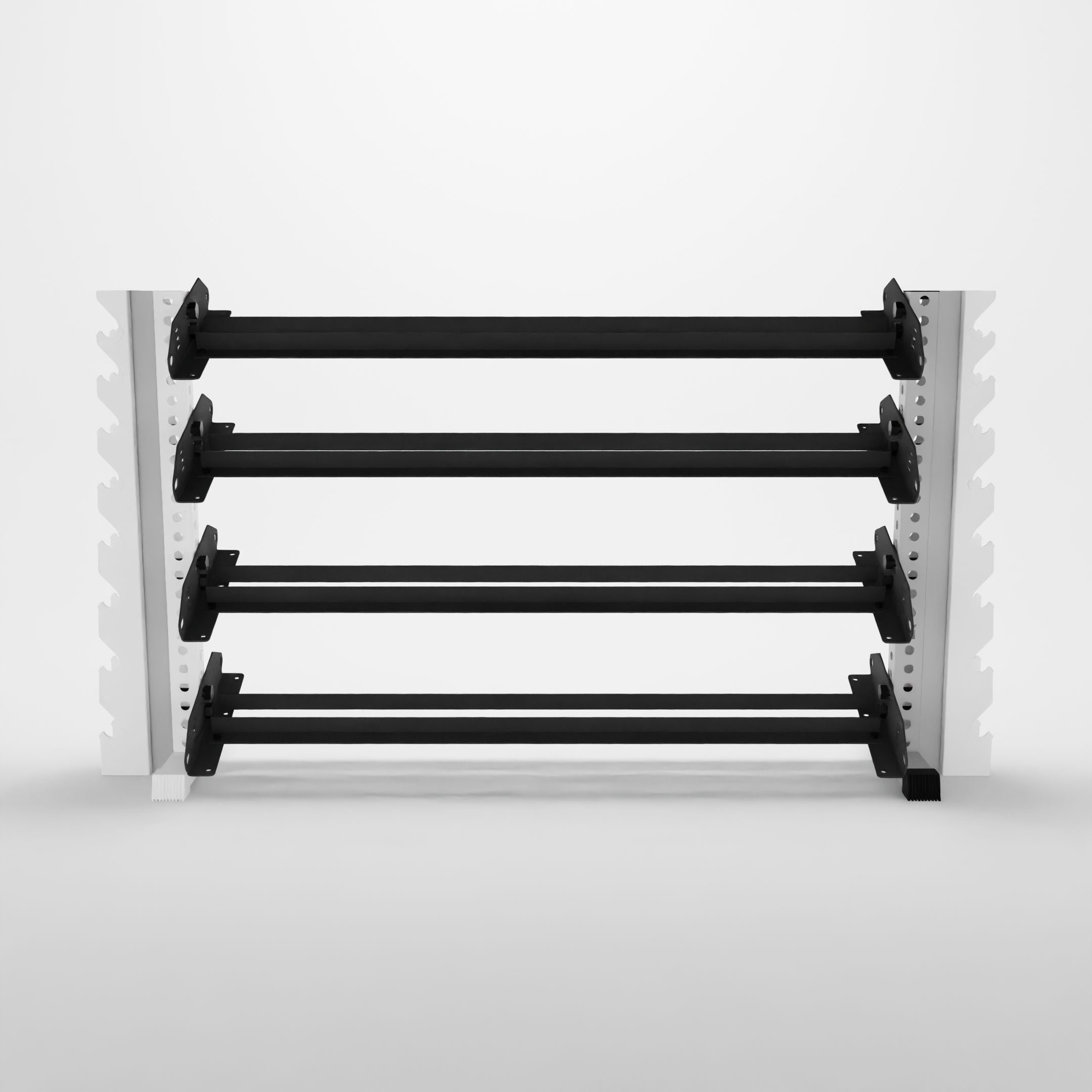white 70-inch alpha vertical to horizontal rack expansion kit