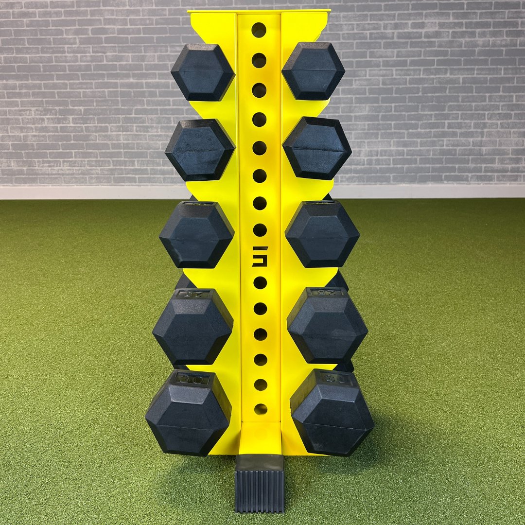 Bravo | 5-Tier Vertical Dumbbell Storage Rack - Synergy Custom Fitness